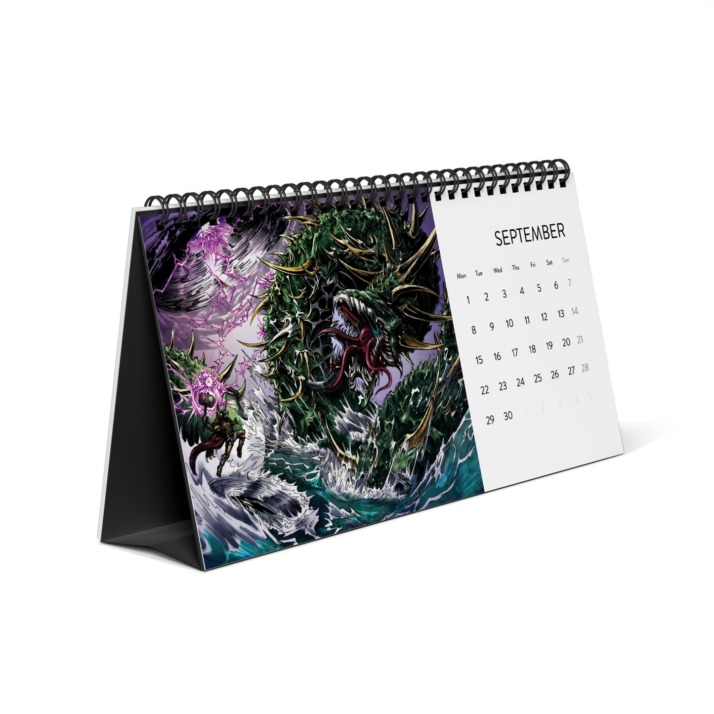 Lost Soul Art Desk Calendar (2025 grid)