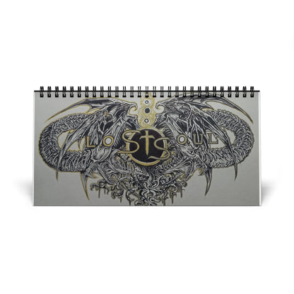 Lost Soul Art Desk Calendar (2025 grid)