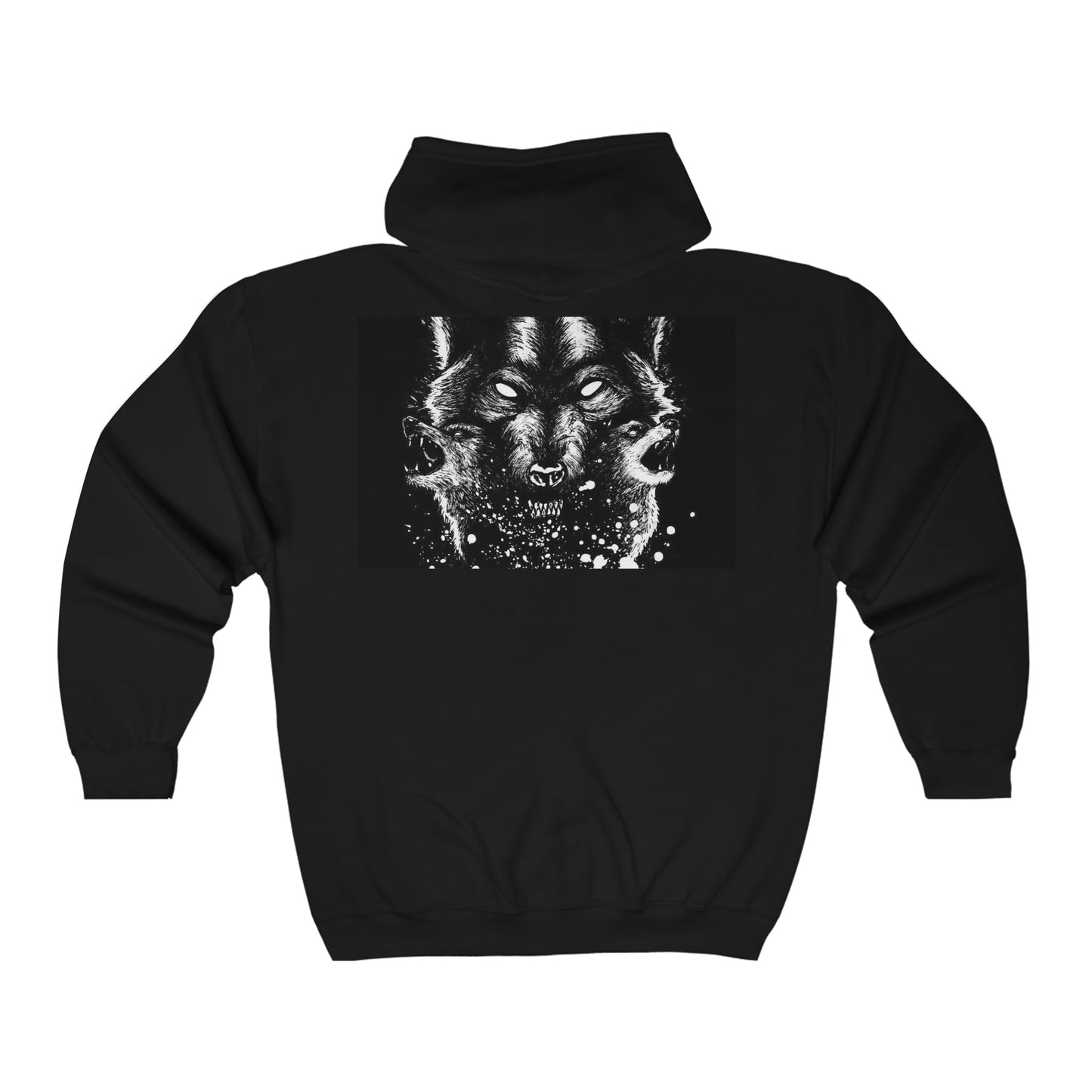 Wolfpack Unisex Heavy Blend™ Full Zip Hooded Sweatshirt